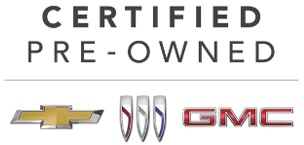 Certified Pre-Owned Chevrolet, Buick, GMC Logo